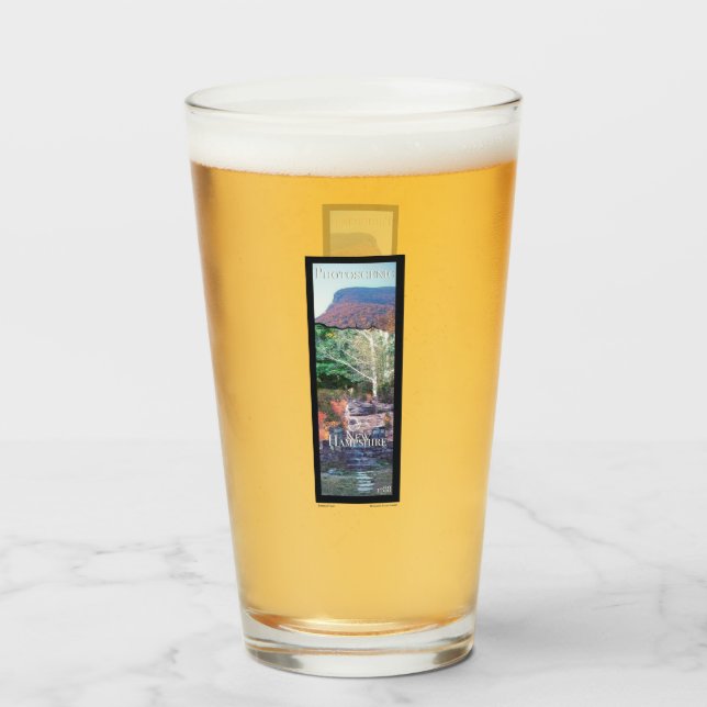 Photoscenic New Hampshire Glass (Front Filled)