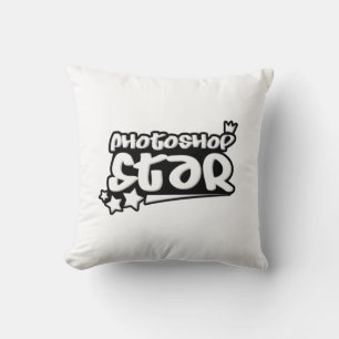 Photoshop Star 2 Sided Pillow