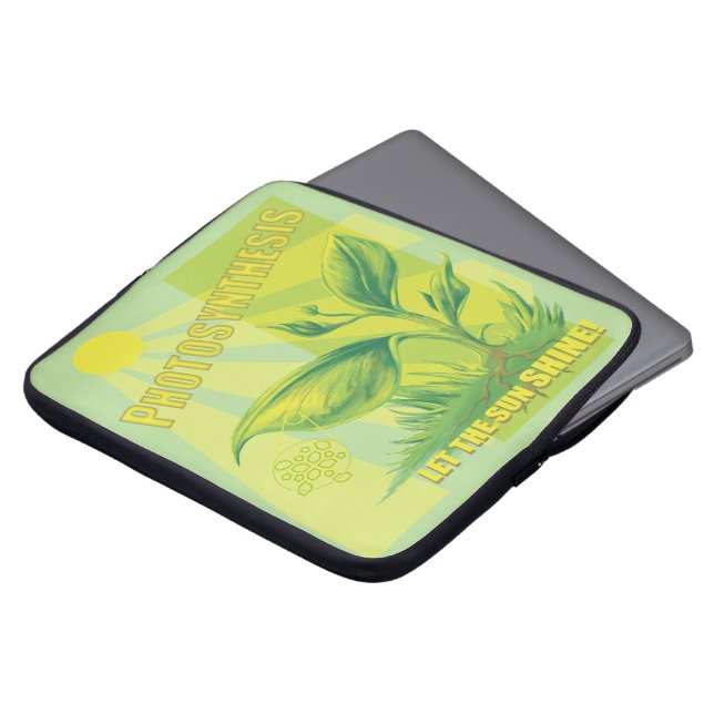 Photosynthesis Laptop Sleeve (Front Top)