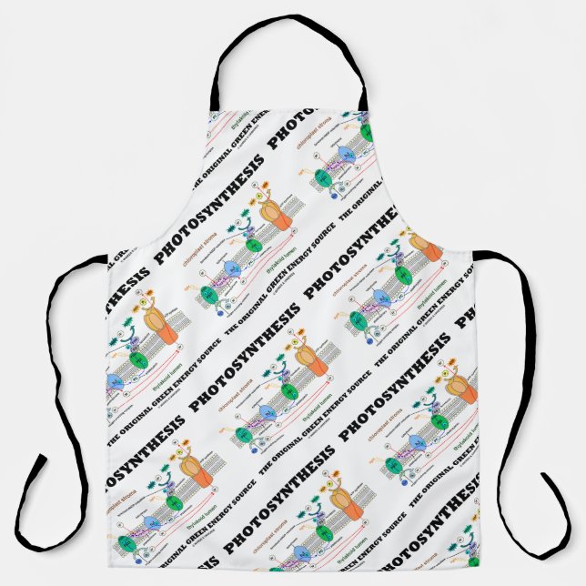Photosynthesis The Original Green Energy Source Apron (Front)