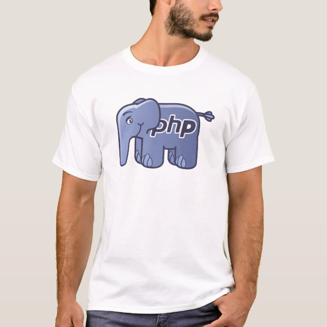 PHP ElePHPant Logo T-Shirt (Front)