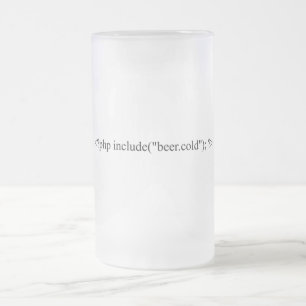 <?php include("beer.cold"); ?> frosted glass beer mug