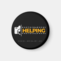'PHP' Logo | Circle Magnet