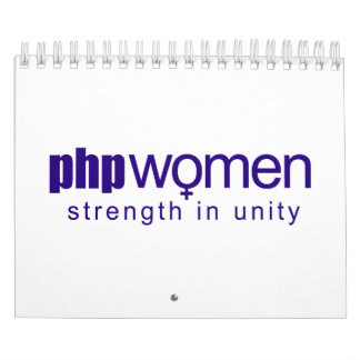 PHP Women 2010 (small) Calendar