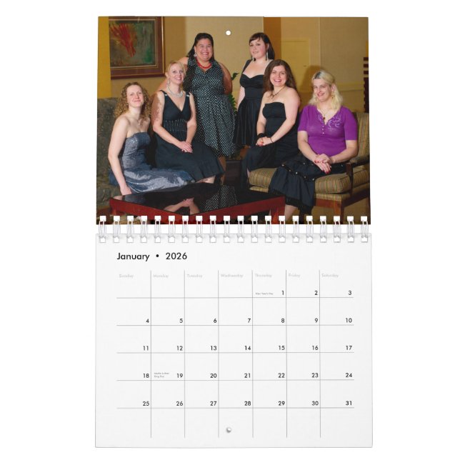 PHP Women 2010 (small) Calendar (Jan 2026)