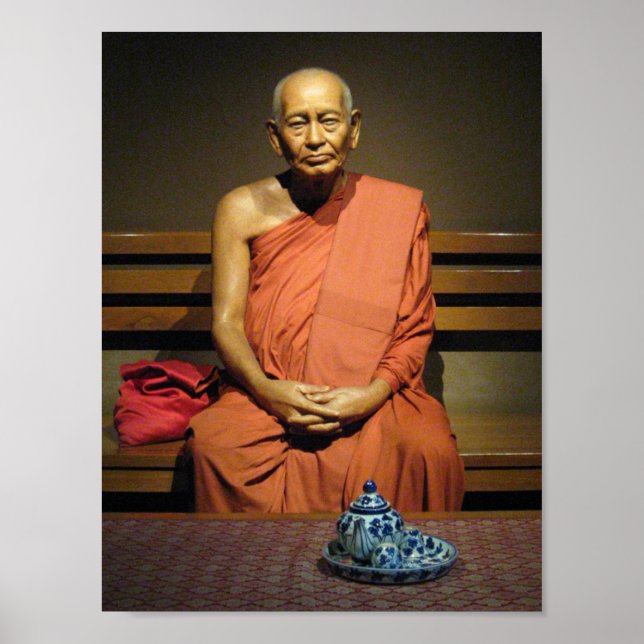 Phra Dhammayanmuni ... Buddhist Monk Poster (Front)