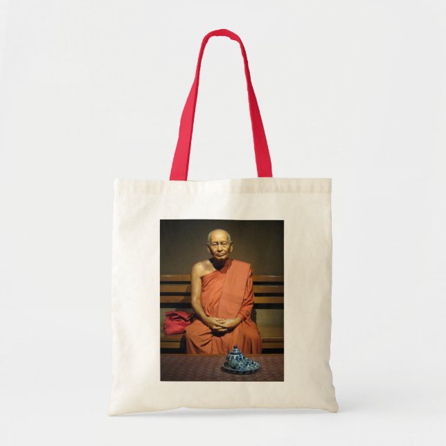 Phra Dhammayanmuni ... Buddhist Monk Tote Bag (Front)