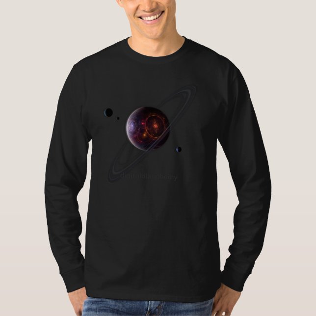 Phraxis_T - Long Sleeve Black T-Shirt (Front)