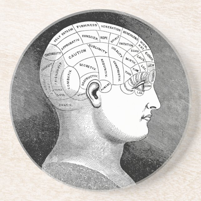 Phrenology Coaster (Front)