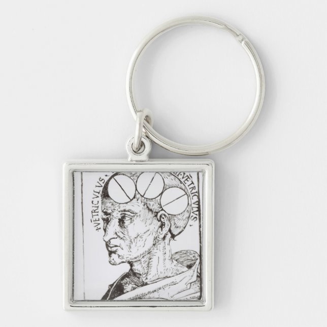 Phrenology Key Ring (Front)