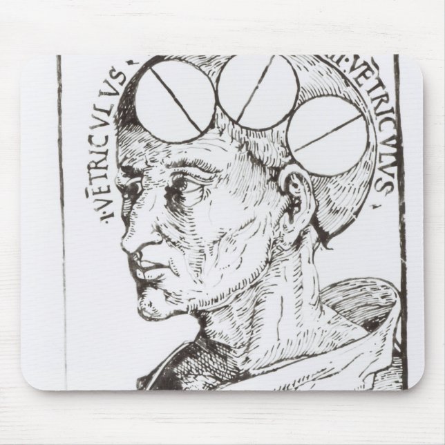 Phrenology Mouse Mat (Front)