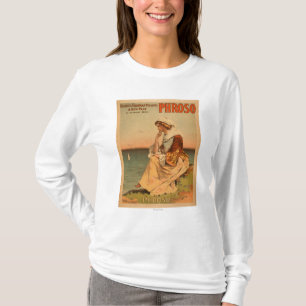 Phroso Woman at Beach Theatrical Poster T-Shirt