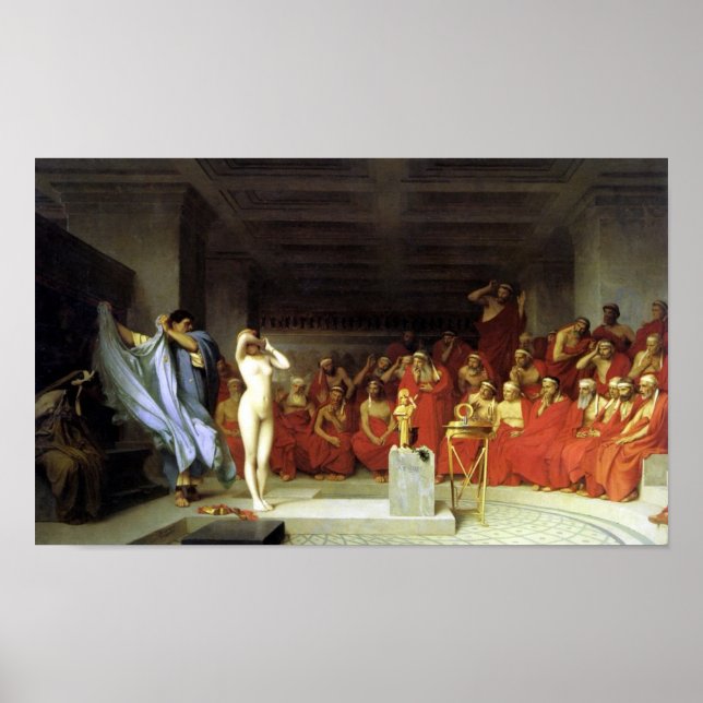 Phryne before the Areopagus Poster (Front)