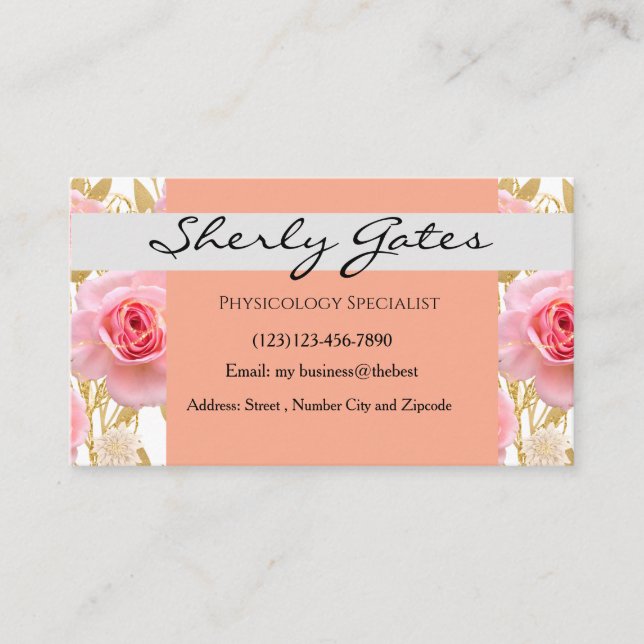 phsycology editable card (Front)