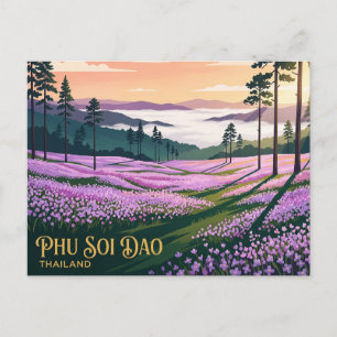 Phu Soi Dao National Park Thailand Postcard