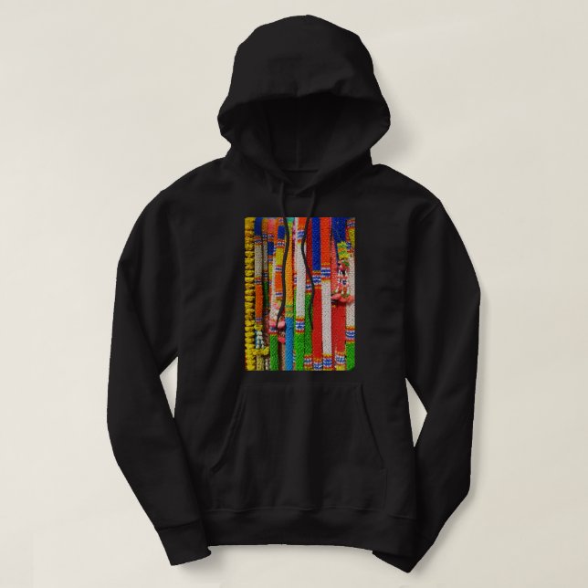 Phuang Maalai - Thai Floral Garland Hoodie (Design Front)