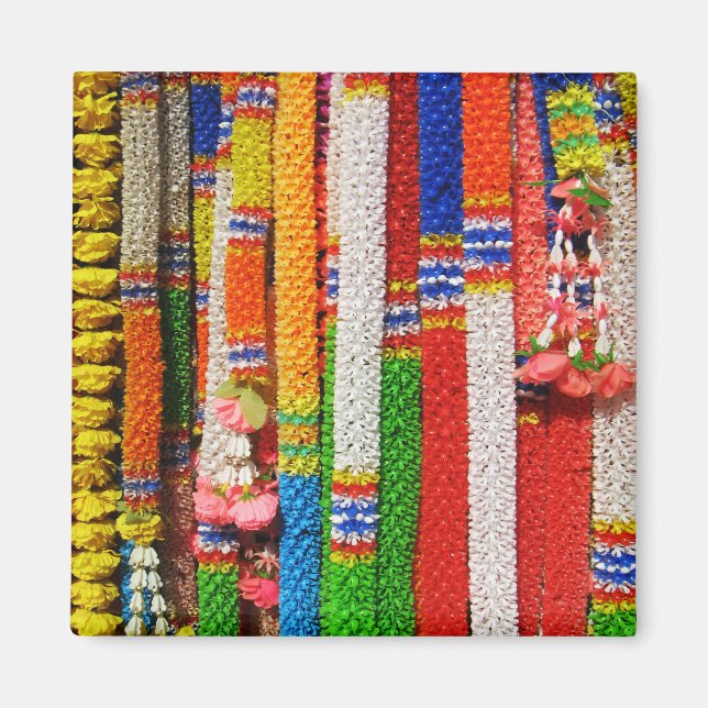 Phuang Maalai - Thai Floral Garland Magnet (Front)