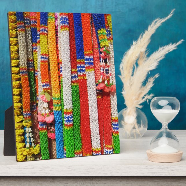 Phuang Maalai - Thai Floral Garland Plaque (Side)