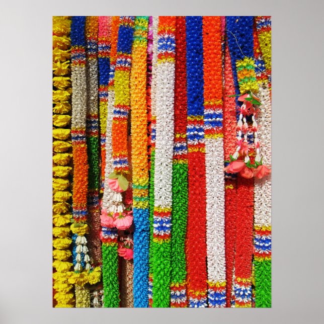 Phuang Maalai - Thai Floral Garland Poster (Front)