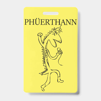 Phuerthann badge ID badge