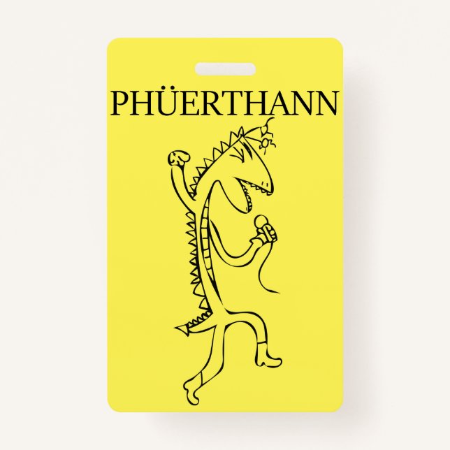 Phuerthann badge ID badge (Front)