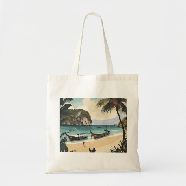 Phuket (5) tote bag (Front)