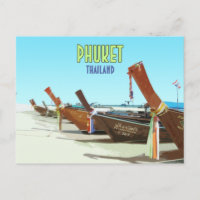 Phuket Thailand Tropical Beach Vintage