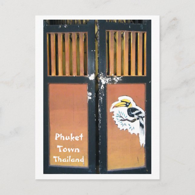 Phuket Town, Thailand Postcard (Front)