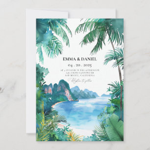 Phuket Wedding Thailand Invitation
