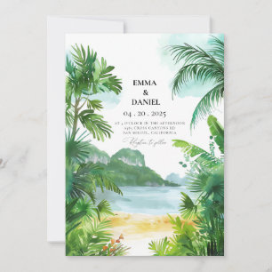 Phuket Wedding Thailand Invitation