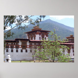 Phunaka Dzong Poster