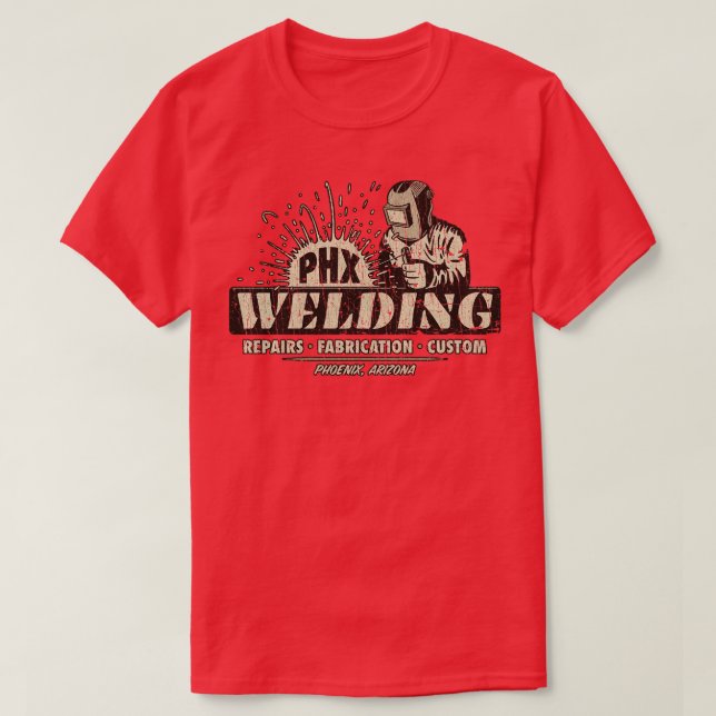 PHX Welding 1985 T-Shirt (Design Front)