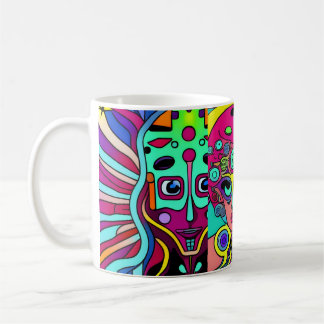 phycodelic friends coffee mug