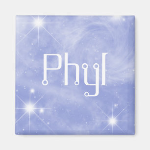 Phyl Starry Magnet by 369MyName