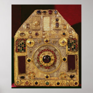 Phylactery or pentagonal reliquary poster