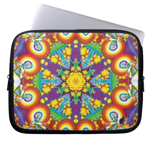 Phyletic Kaleidoscope Laptop Sleeve (Front)