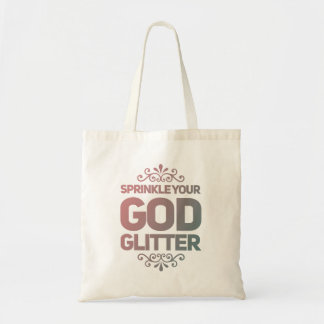 “Phyllis” Sprinkle Your God Glitter-PINK BLEND Tote Bag