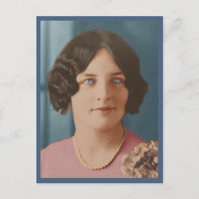 Phyllis Talla Johnson Westerfield postcard (Front)