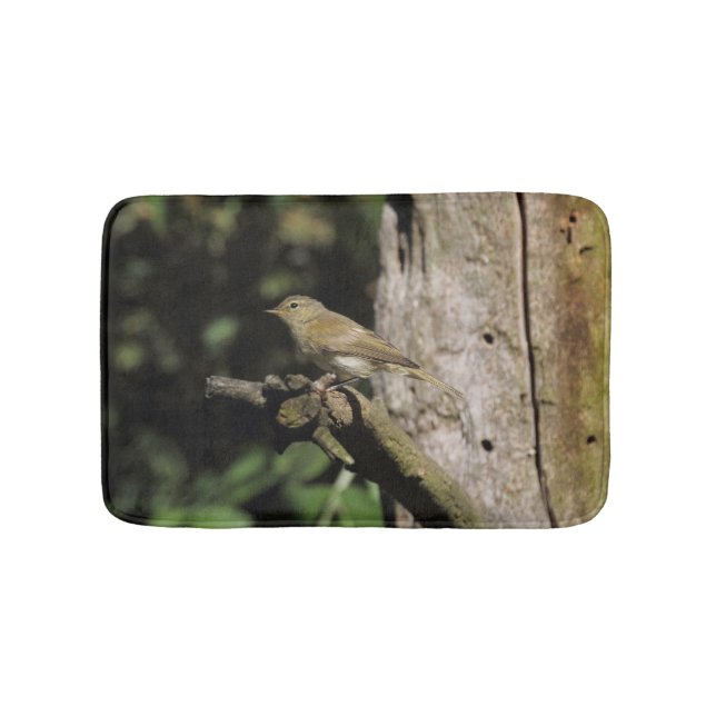 Phylloscopus collybita bath mat (Front)