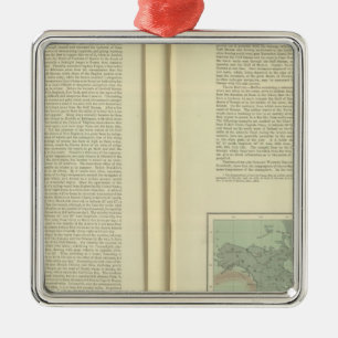 Physical Chart of the Atlantic Ocean continued Metal Tree Decoration