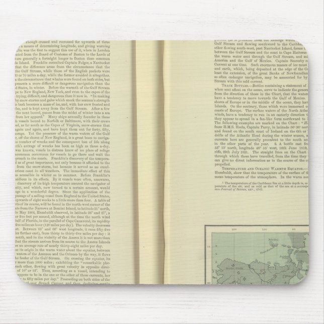 Physical Chart of the Atlantic Ocean continued Mouse Mat (Front)