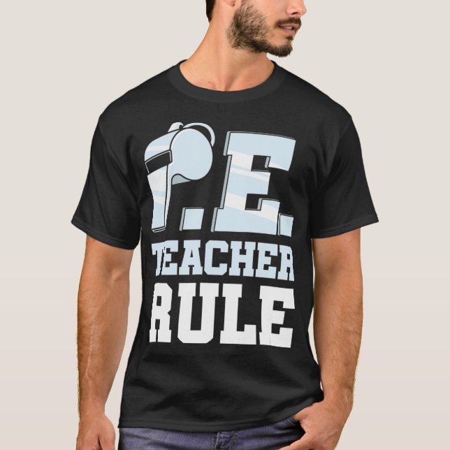 Physical Education PE Teacher Coach Educator Sport T-Shirt (Front)