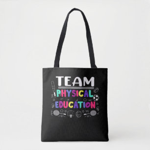 Physical Education Teacher Cute Sports Teaching Tote Bag