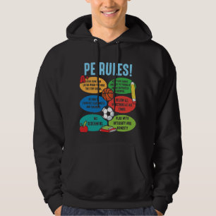 Physical Education Teacher PE sport Educator Hoodie