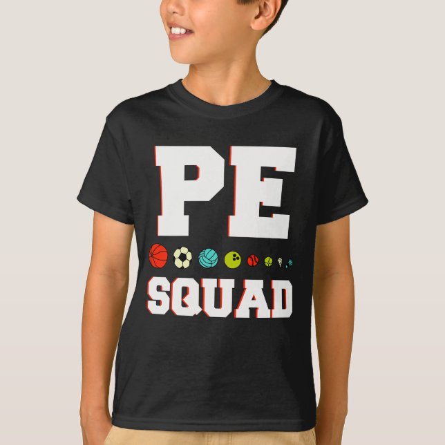 Physical Education Teacher Sports PE T-Shirt (Front)