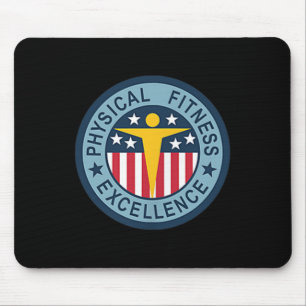 Physical Fitness Badge - Us Army  Mouse Mat