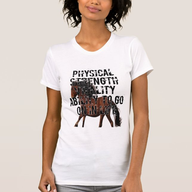 physical strength vitality ability T-Shirt (Front)