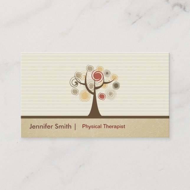 Physical Therapist Appointment - Elegant Natural (Front)