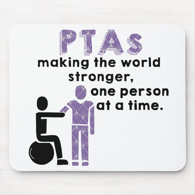 Physical Therapist Assistants Mouse Mat (Front)