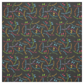 Physical Therapist Black Fabric